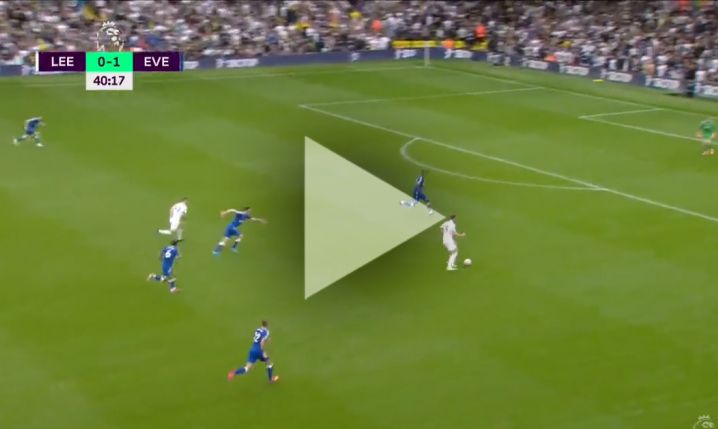 Mateusz Klich STRZELA GOLA na 1-1 z Evertonem! [VIDEO]